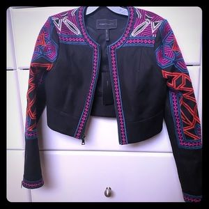 NWT BCBGMAXAZRIA CROP JACKET